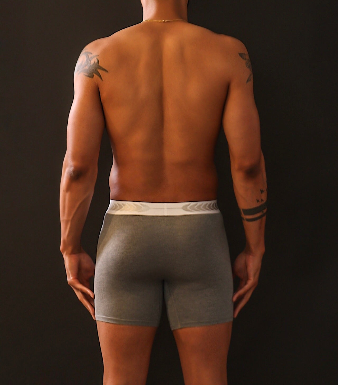 Gray Boxers Briefs