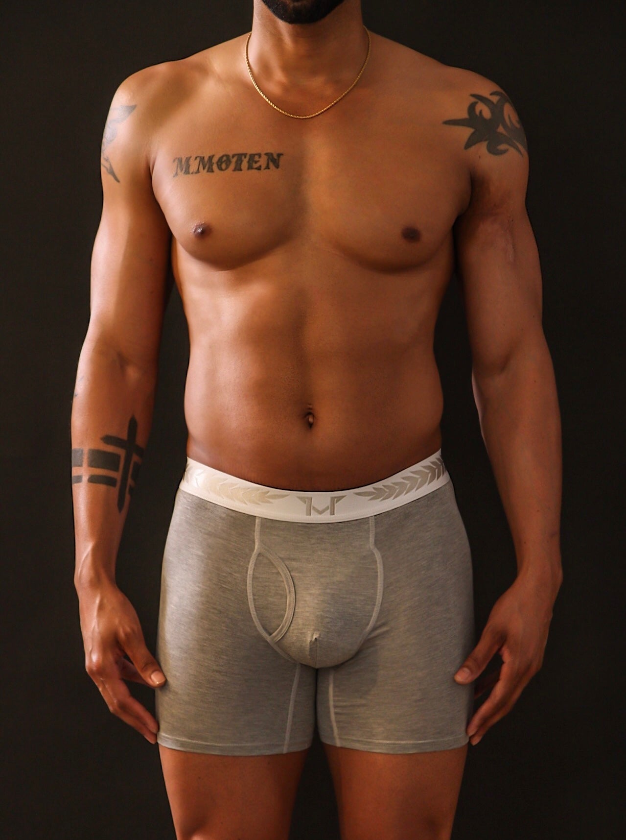 Light Gray Boxer Briefs