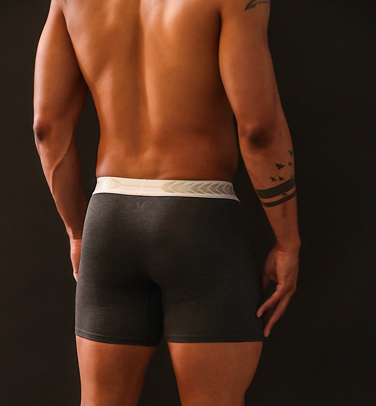 Dark Gray Boxer Briefs